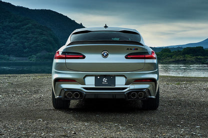 3D Design F98 X4M Pre-LCI Carbon Rear Diffuser-Exterior-Silicon Valley Bimmer