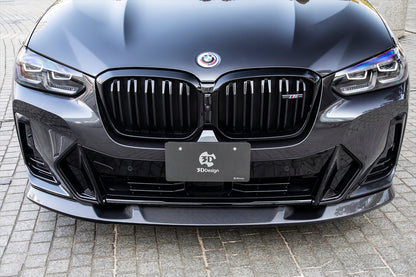 3D Design G01 X3 LCI M-Sport Carbon Front Lip-Exterior-Silicon Valley Bimmer