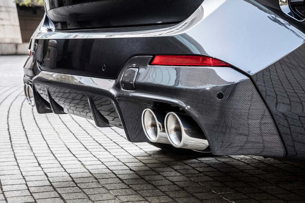 3D Design G01 X3 LCI M40i Carbon Rear Diffuser-Exterior-Silicon Valley Bimmer
