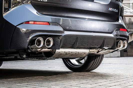 3D Design G01 X3 LCI M40i Carbon Rear Diffuser-Exterior-Silicon Valley Bimmer