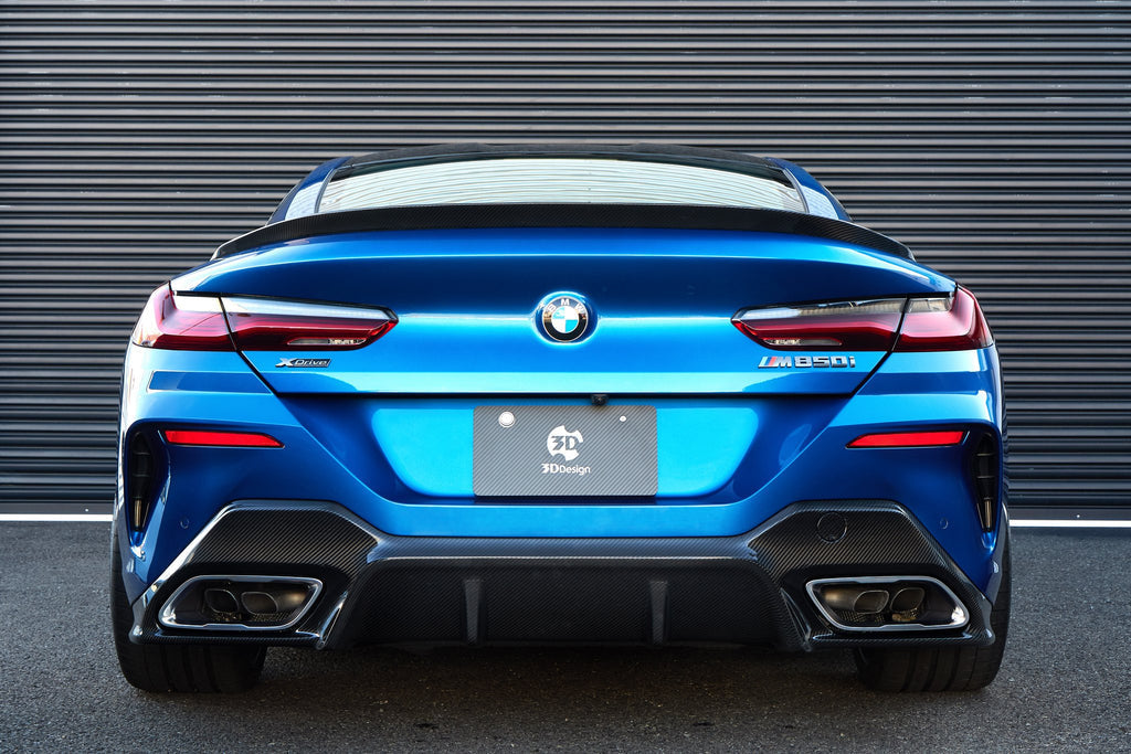 3D Design G15 8-Series Carbon Rear Trunk Spoiler-Exterior-Silicon Valley Bimmer
