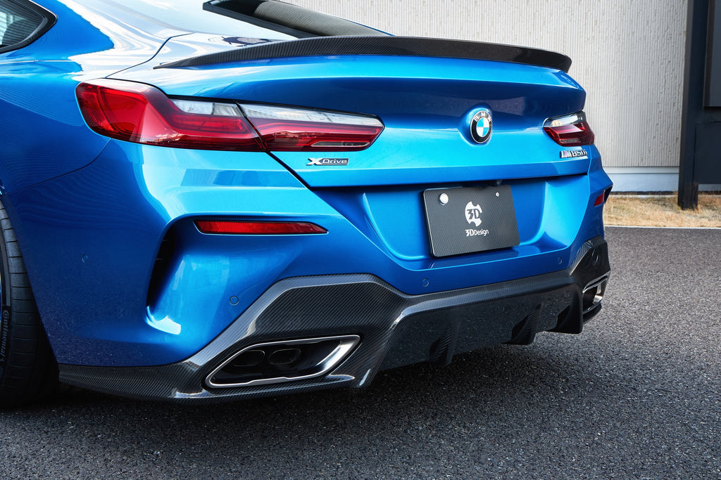 3D Design G15 8-Series Carbon Rear Trunk Spoiler-Exterior-Silicon Valley Bimmer