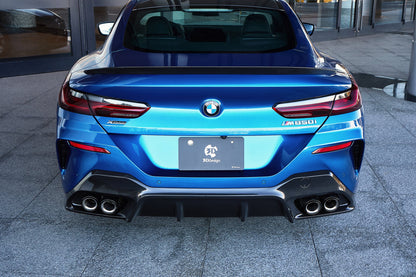 3D Design G15 8-Series Carbon Rear Trunk Spoiler-Exterior-Silicon Valley Bimmer