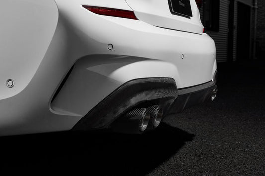 3D Design G20 3-Series M-Sport Carbon Rear Diffuser-Exterior-Silicon Valley Bimmer