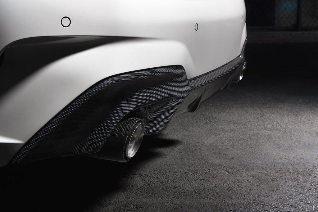 3D Design G20 3-Series M-Sport Carbon Rear Diffuser-Exterior-Silicon Valley Bimmer