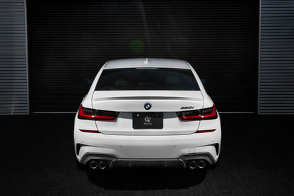 3D Design G20 3-Series M-Sport Carbon Rear Diffuser-Exterior-Silicon Valley Bimmer