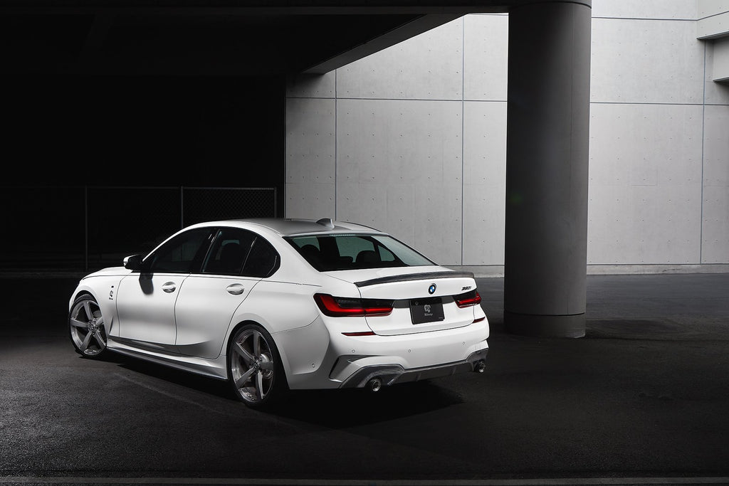 3D Design G20 3-Series M-Sport Carbon Rear Diffuser-Exterior-Silicon Valley Bimmer