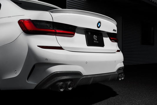 3D Design G20 3-Series M-Sport Carbon Rear Diffuser-Exterior-Silicon Valley Bimmer