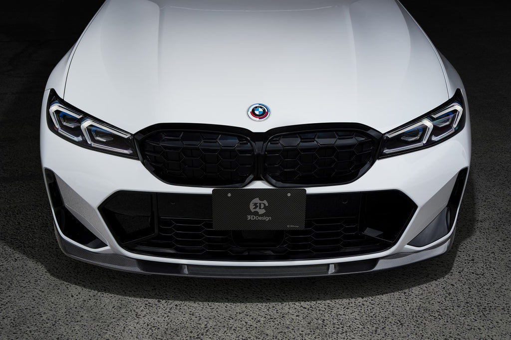 3D Design G20 / G21 3-Series LCI M-Sport Carbon Front Lip-Exterior-Silicon Valley Bimmer