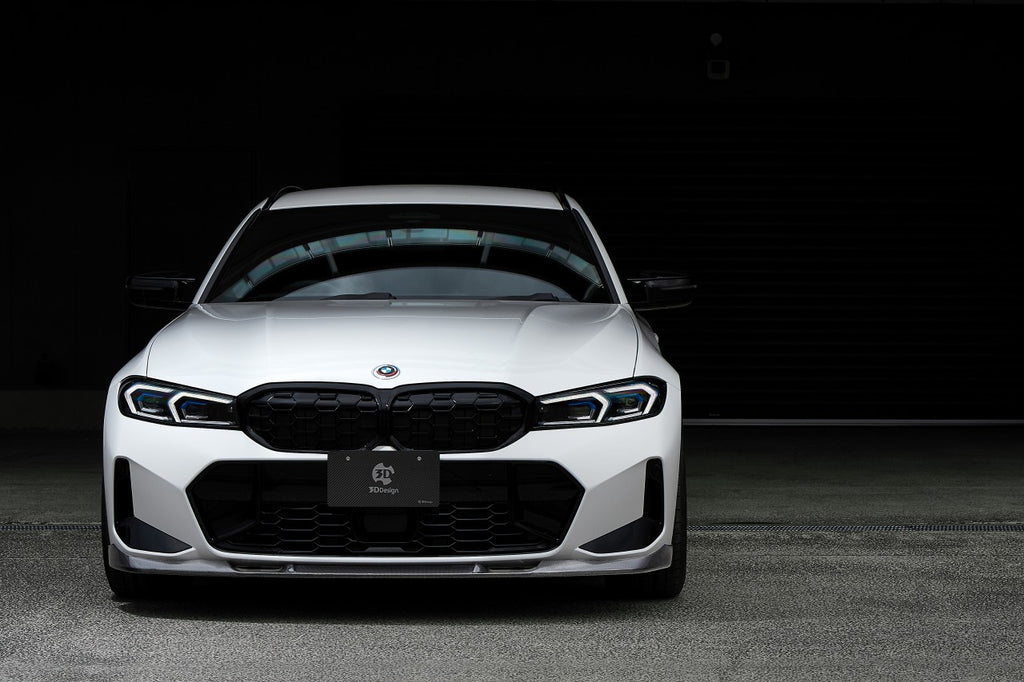 3D Design G20 / G21 3-Series LCI M-Sport Carbon Front Lip-Exterior-Silicon Valley Bimmer