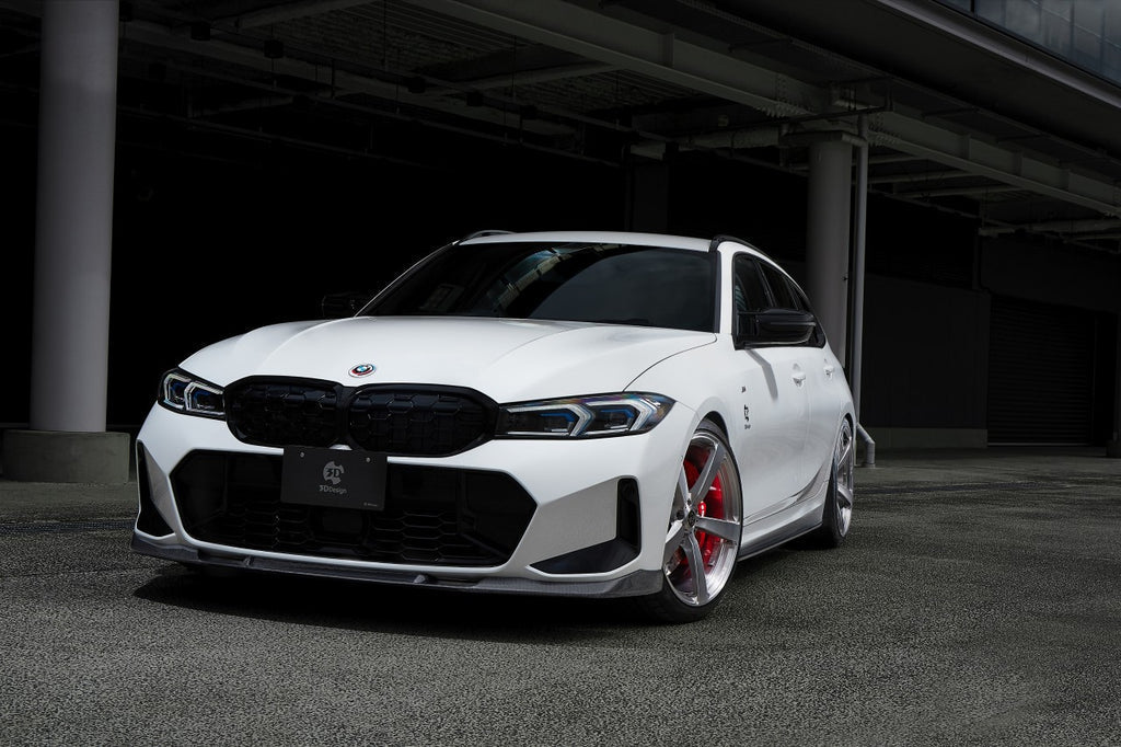 3D Design G20 / G21 3-Series LCI M-Sport Carbon Front Lip-Exterior-Silicon Valley Bimmer
