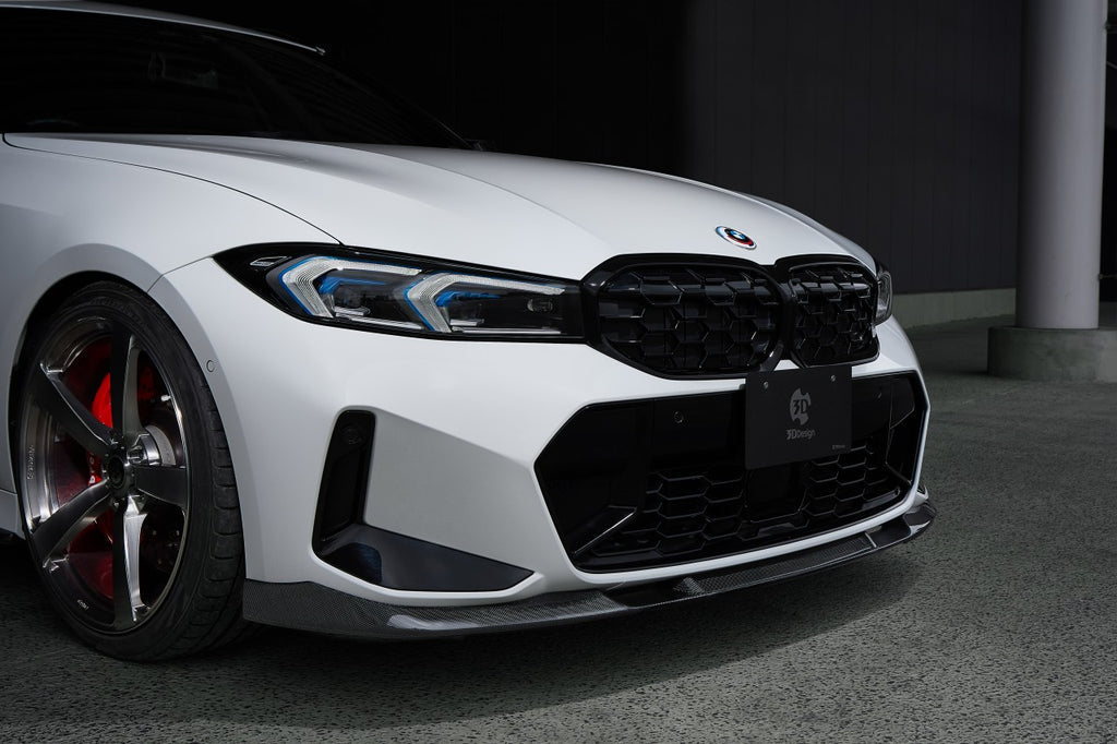 3D Design G20 / G21 3-Series LCI M-Sport Carbon Front Lip-Exterior-Silicon Valley Bimmer