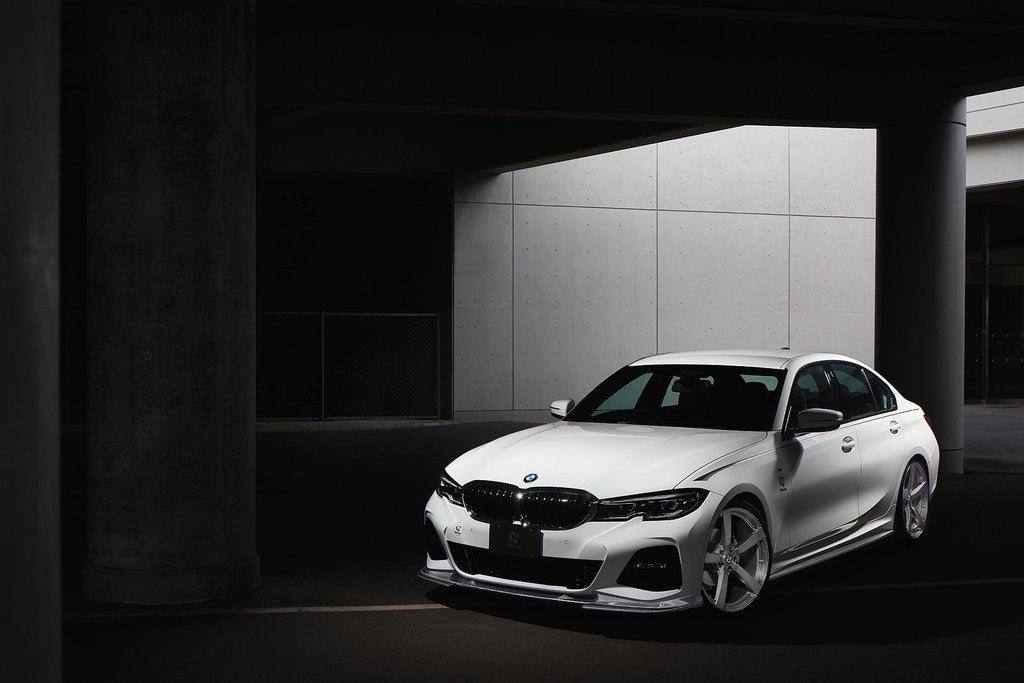 3D Design G20 / G21 3-Series M-Sport Carbon Front Lip-Exterior-Silicon Valley Bimmer