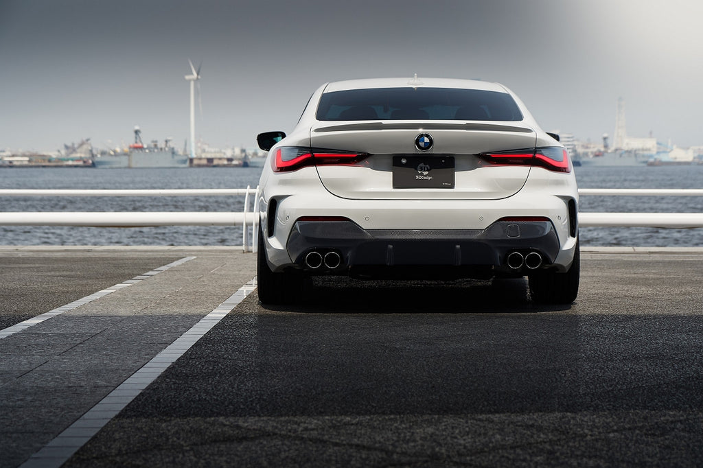 3D Design G22 4-Series Trunk Spoiler-Exterior-Silicon Valley Bimmer