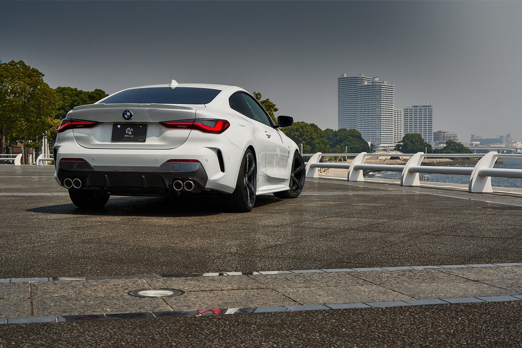 3D Design G22 4-Series Trunk Spoiler-Exterior-Silicon Valley Bimmer