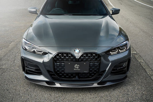 3D Design G22 / G23 4-Series M-Sport Carbon Front Lip-Exterior-Silicon Valley Bimmer