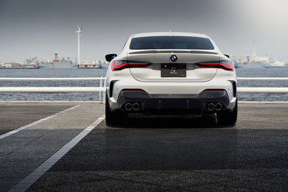 3D Design G22 / G23 4-Series M-Sport Carbon Rear Diffuser-Exterior-Silicon Valley Bimmer