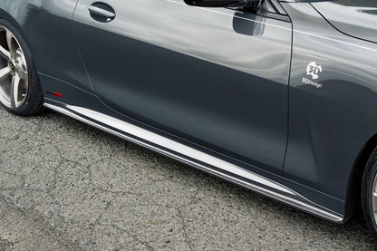 3D Design G22 / G23 4-Series M-Sport Carbon Side Skirt Set-Exterior-Silicon Valley Bimmer