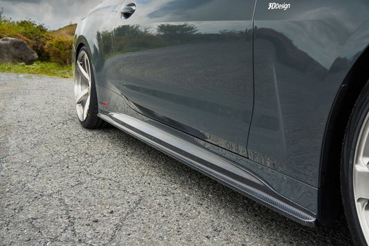 3D Design G22 / G23 4-Series M-Sport Carbon Side Skirt Set-Exterior-Silicon Valley Bimmer