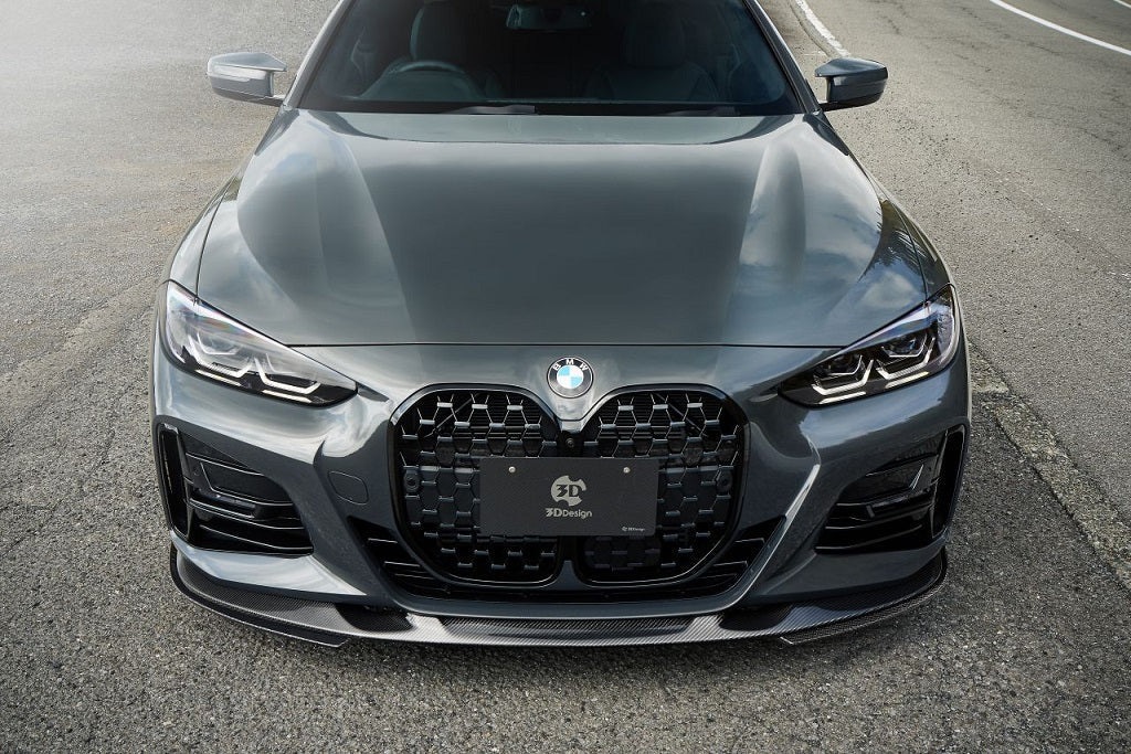 3D Design G22 / G23 4-Series M-Sport Carbon Under Splitter Set-Exterior-Silicon Valley Bimmer