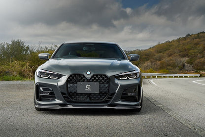 3D Design G22 / G23 4-Series M-Sport Carbon Under Splitter Set-Exterior-Silicon Valley Bimmer