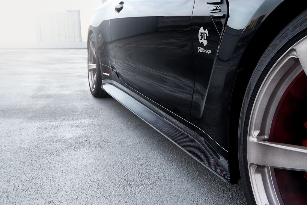 3D Design G82 / G83 M4 Carbon Side Skirt Set-Exterior-Silicon Valley Bimmer