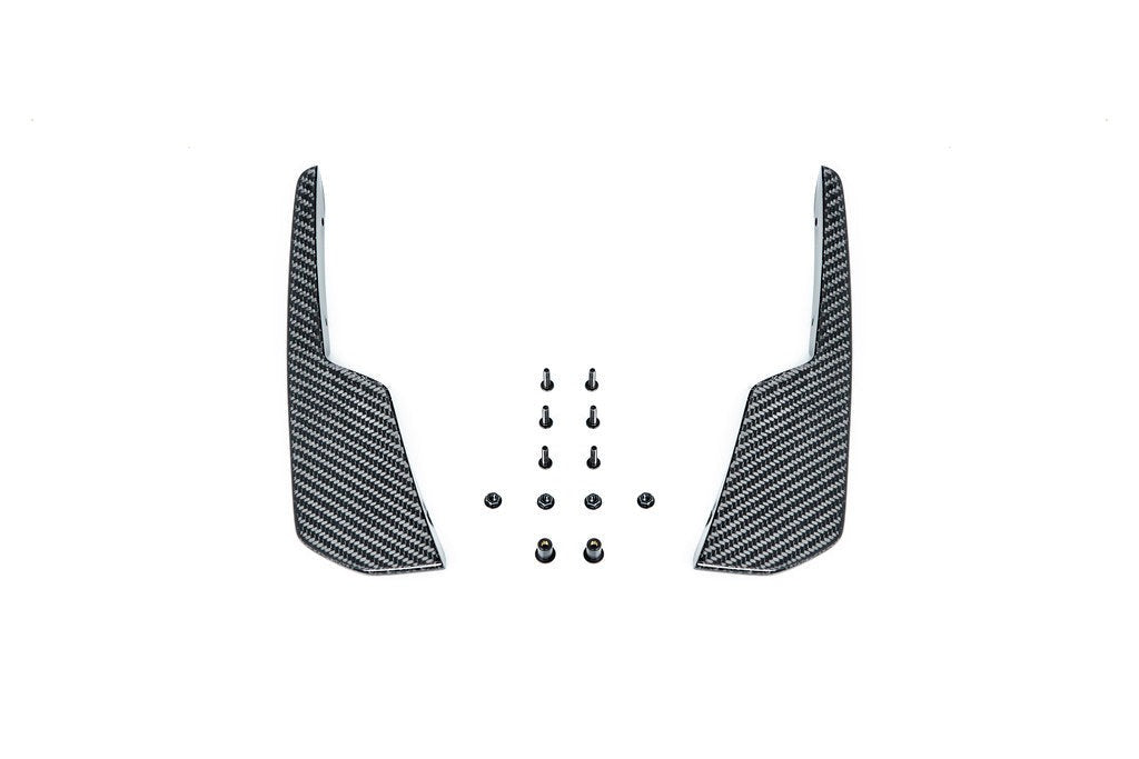 3D Design G8X M3 / M4 Carbon Bumper Canard Set-Exterior-Silicon Valley Bimmer