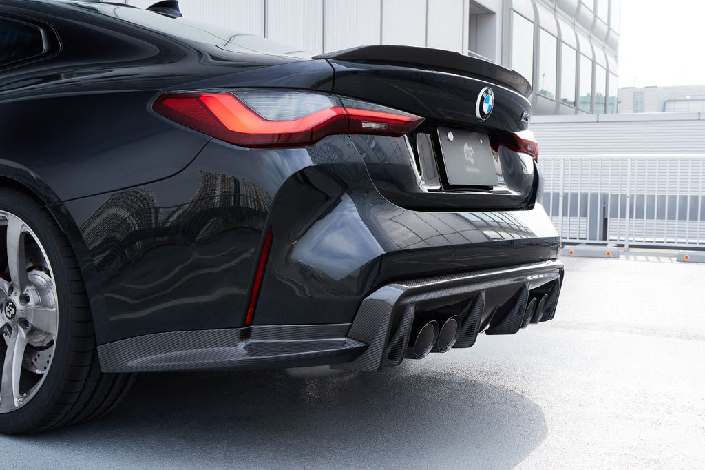3D Design G8X M3 / M4 Carbon Rear Diffuser-Exterior-Silicon Valley Bimmer