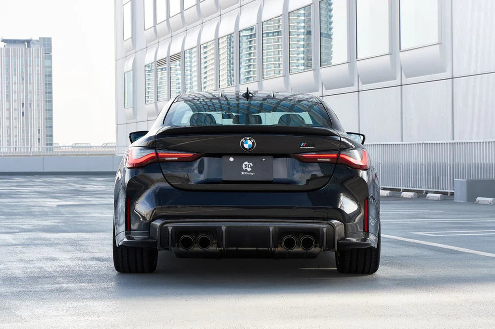 3D Design G8X M3 / M4 Carbon Rear Side Extension Set-Exterior-Silicon Valley Bimmer