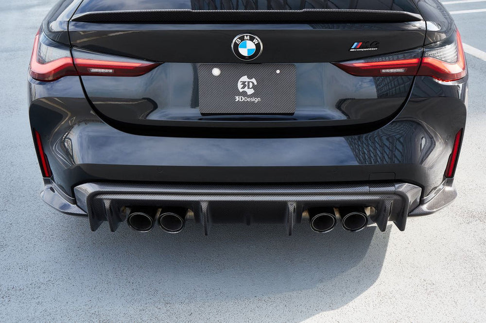 3D Design G8X M3 / M4 Carbon Rear Side Extension Set-Exterior-Silicon Valley Bimmer