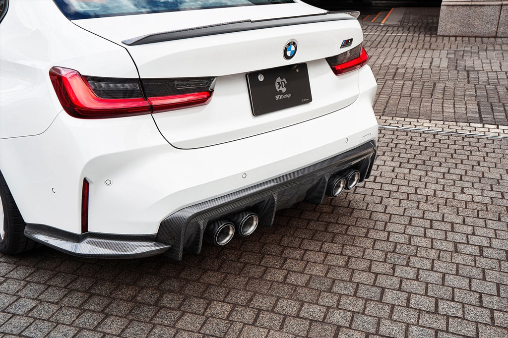 3D Design G8X M3 / M4 Carbon Rear Trunk Spoiler-Exterior-Silicon Valley Bimmer