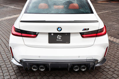 3D Design G8X M3 / M4 Carbon Rear Trunk Spoiler-Exterior-Silicon Valley Bimmer
