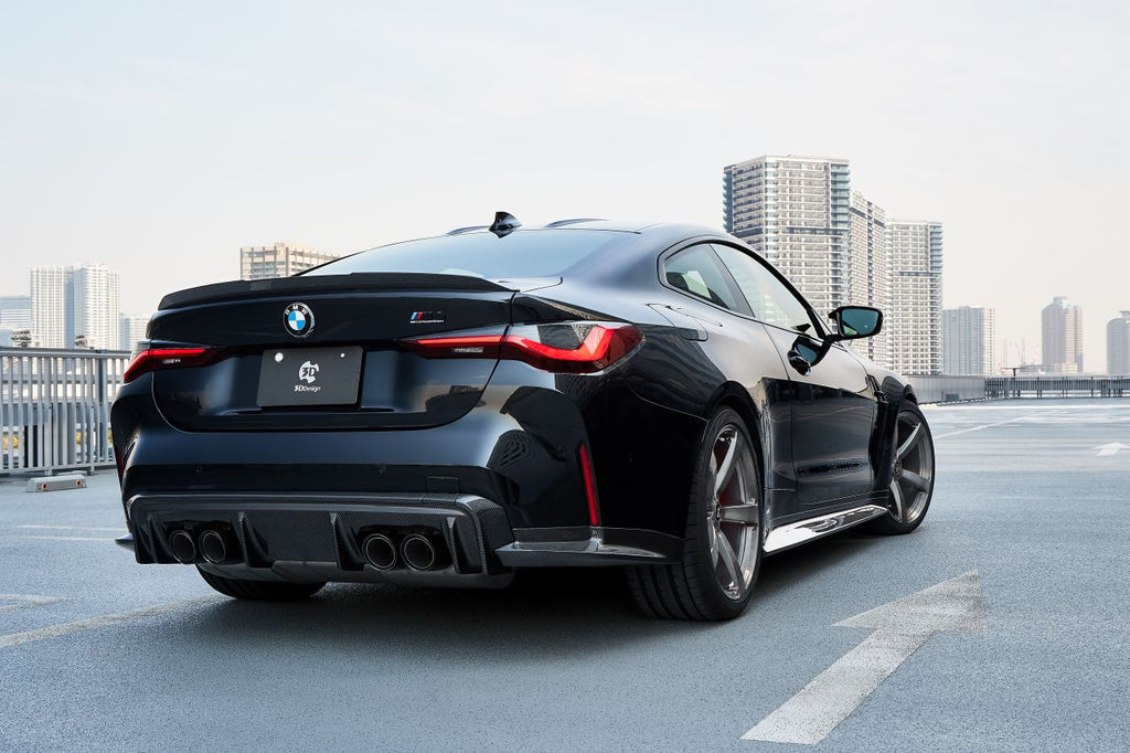 3D Design G8X M3 / M4 Carbon Rear Trunk Spoiler-Exterior-Silicon Valley Bimmer