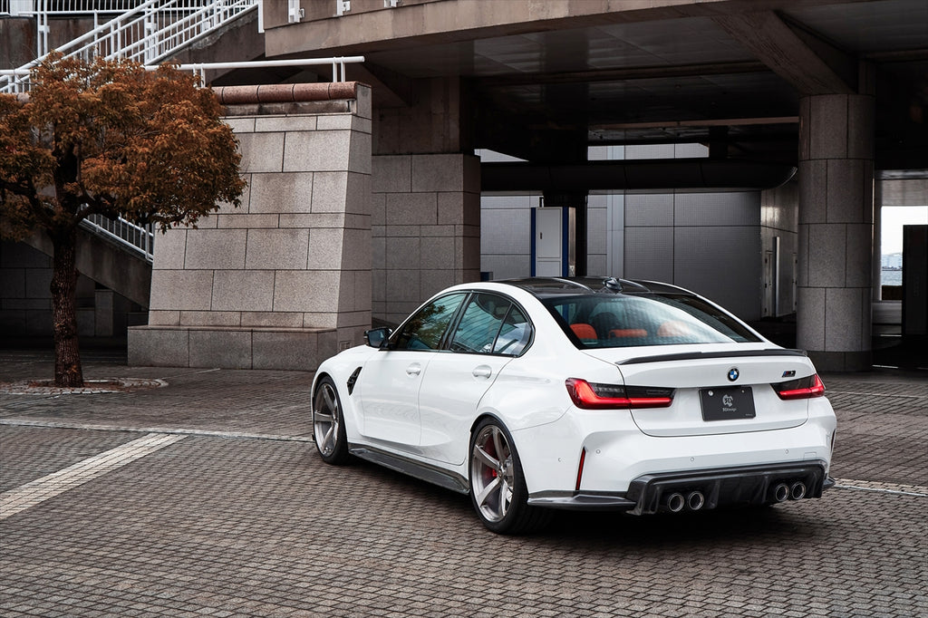 3D Design G8X M3 / M4 Carbon Rear Trunk Spoiler-Exterior-Silicon Valley Bimmer