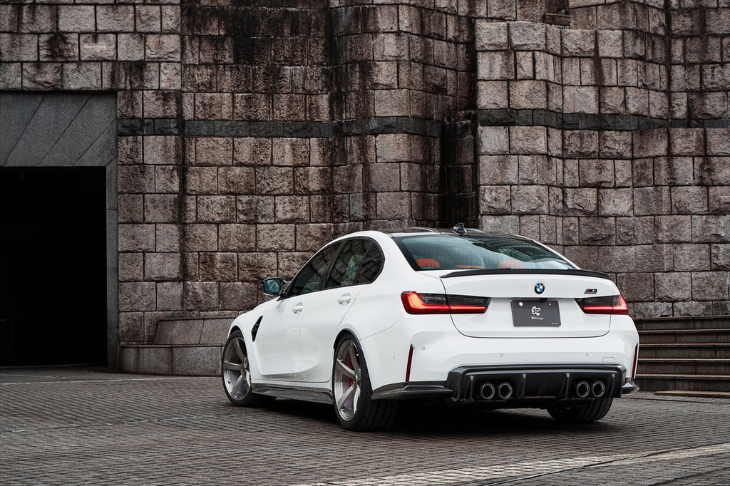 3D Design G8X M3 / M4 Carbon Rear Trunk Spoiler-Exterior-Silicon Valley Bimmer