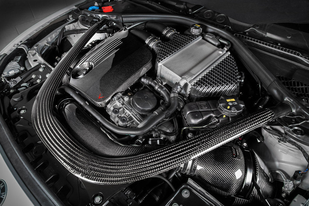 Eventuri BMW F8X M3 / M4 S55 Black Carbon Engine Cover