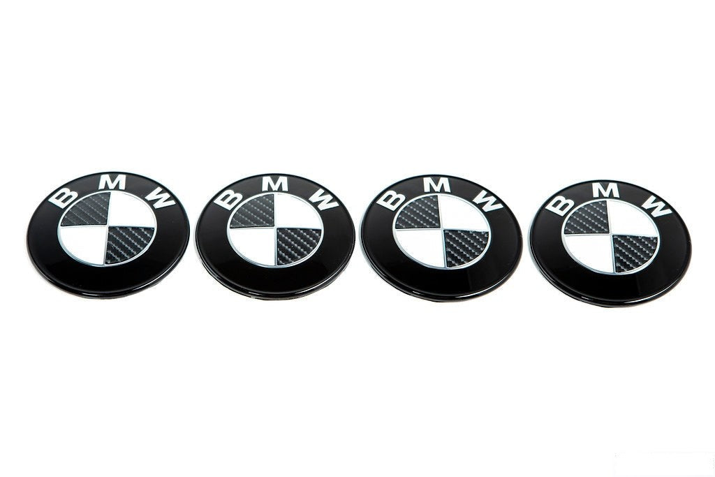 IND Carbon BMW Roundel Set