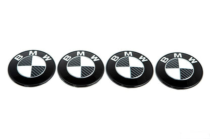 IND Carbon BMW Roundel Set