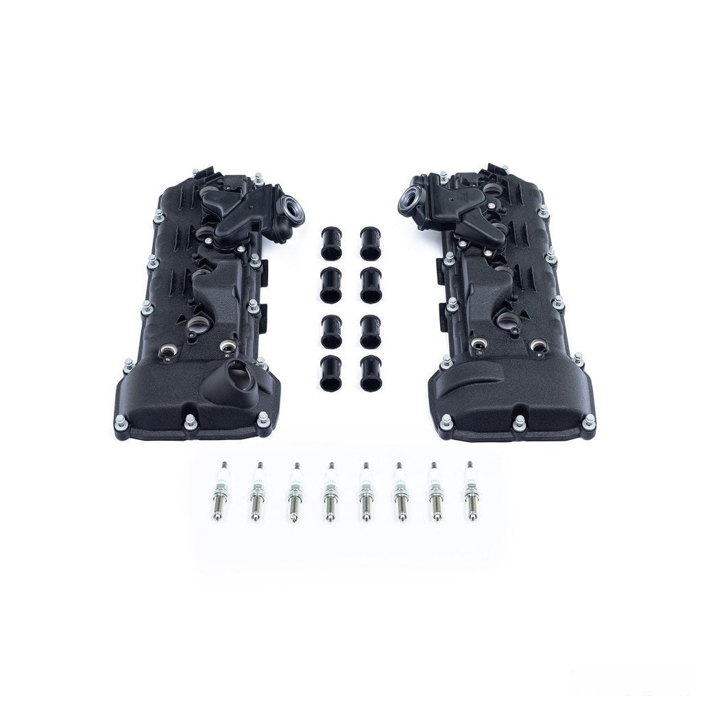 IND E9X M3 (S65) Powder Coated Valve Cover Set with Service Kit