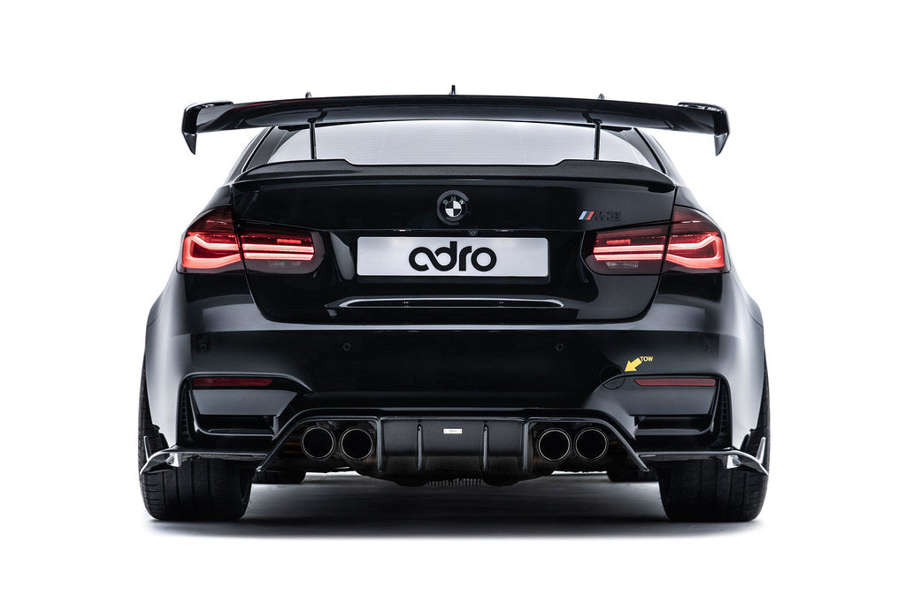 ADRO F80 M3 AT-R1 Carbon Swan Neck GT Wing