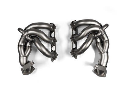 Akrapovic 718 Cayman GT4 RS (982) Evolution Header Set (Titanium)