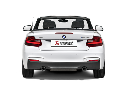 Akrapovic 16-17 BMW M240i (F22 F23) Evolution Line Cat Back (SS) w/ Carbon Tips (Req. Link Pipe)