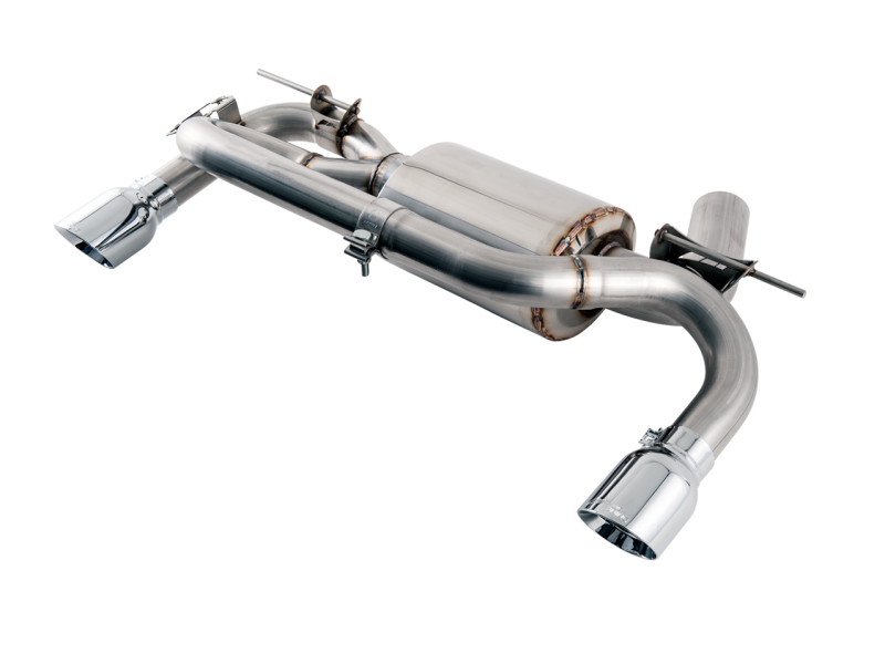 AWE Tuning BMW F22 M235i / M240i Touring Edition Axle-Back Exhaust - Chrome Silver Tips (102mm)