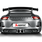 Akrapovic 991 / 911 GT3 Carbon Rear Diffuser