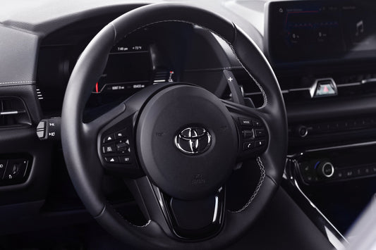 Toyota GR Supra 2020+ (A90) Blackline Spec Billet Paddle Shifter Set - Black
