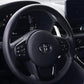 Toyota GR Supra 2020+ (A90) Blackline Spec Billet Paddle Shifter Set - Silver