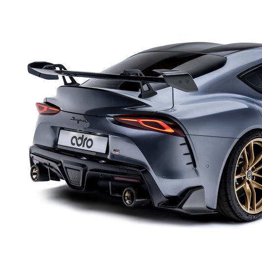 ADRO A90 Supra Carbon Rear Bumper Winglet Set-Exterior-Silicon Valley Bimmer