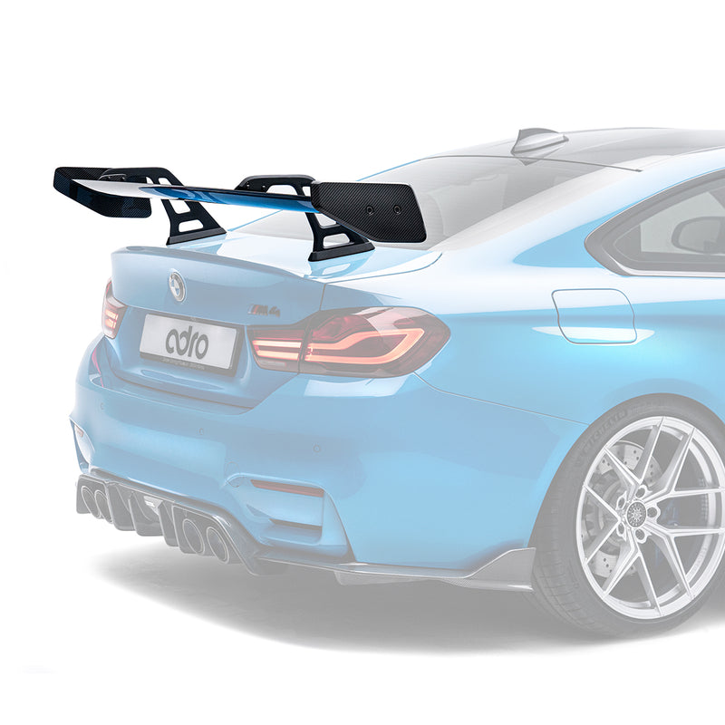 ADRO AT-R1 Wing Carbon Flat Endplates-Exterior-Silicon Valley Bimmer