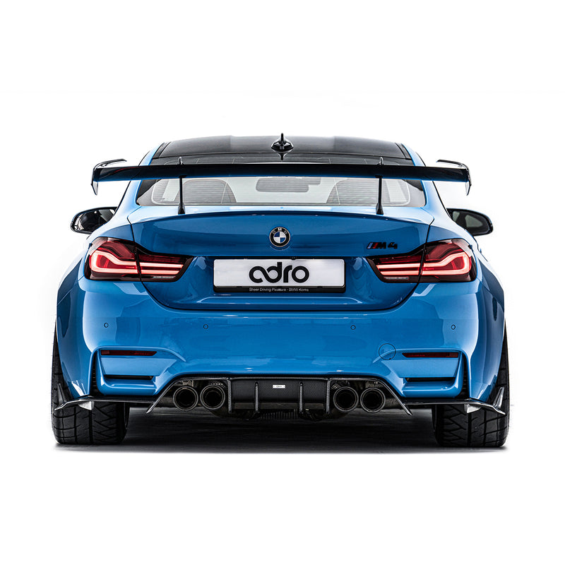 ADRO F82 M4 AT-R1 Carbon Swan Neck GT Wing-Exterior-Silicon Valley Bimmer