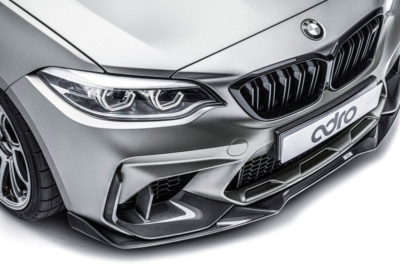 ADRO F87 M2 Competition Carbon Front Bumper Air Duct Cover Set-Exterior-Silicon Valley Bimmer